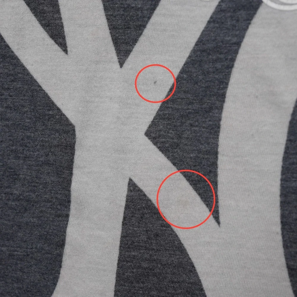 Nike NY Yankees Womens Medium Gray Dri Fit Shirt MLB‎ Athletic Tee